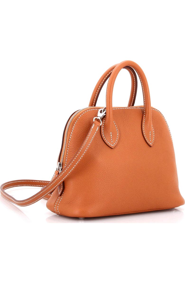 Pre-Owned Hermes Bolide 1923 Bag Evercolor Mini, Alternate, color, Gold