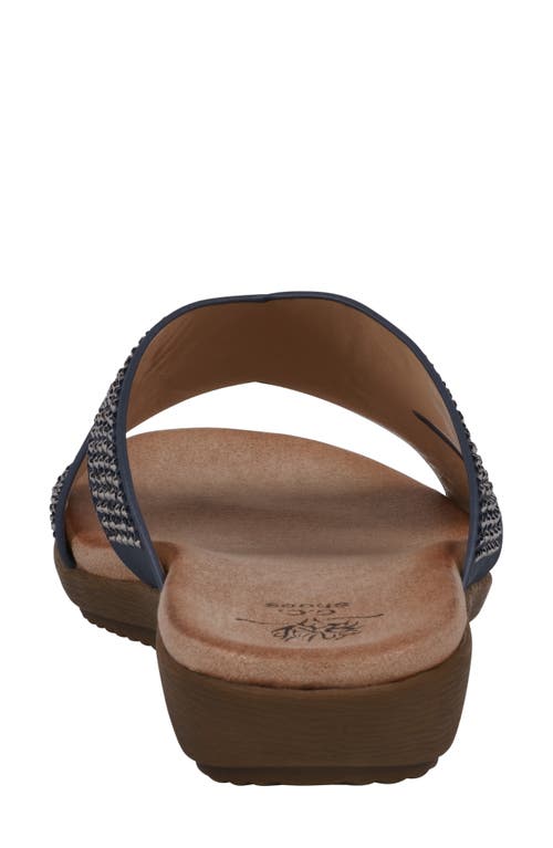 Gc Shoes Sharlene Comfort Slide Sandal In Navy