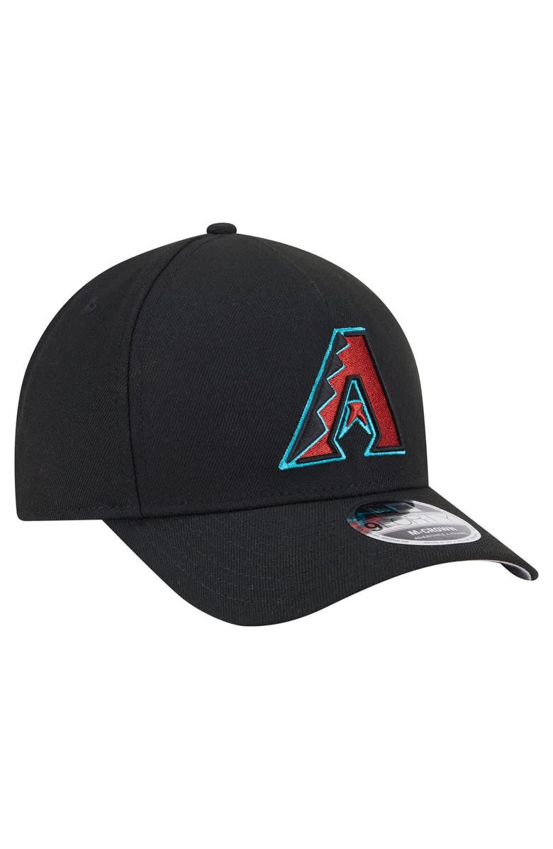 New Era Men's New Era  Black Arizona Diamondbacks 9FORTY M-Crown Adjustable Hat, Alternate, color, 