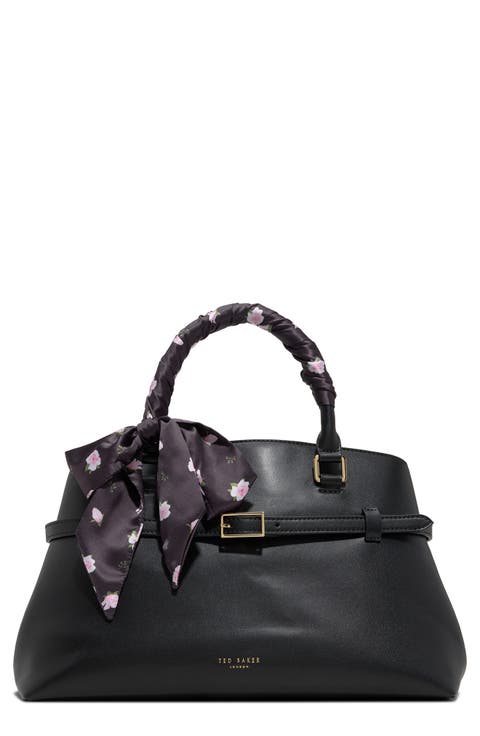 Cameron Scarf Wrapped Handheld Bag