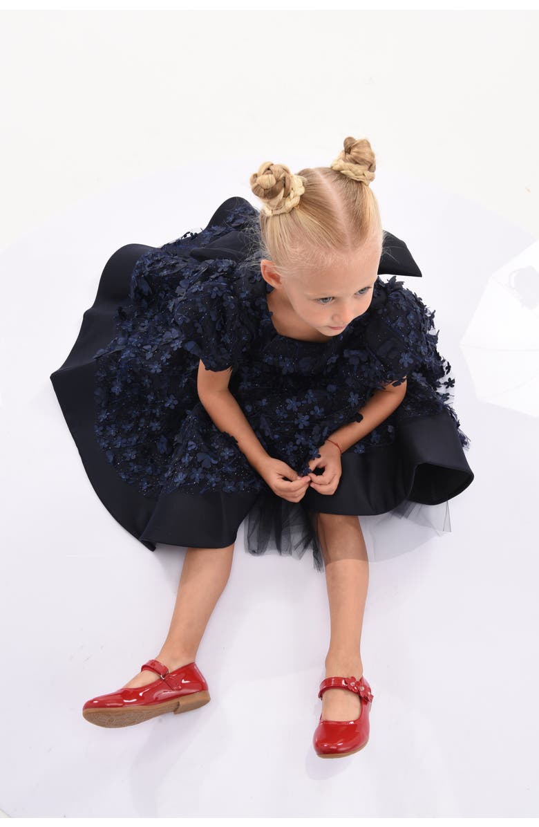 Tulleen Moneta Dress, Alternate, color, Navy