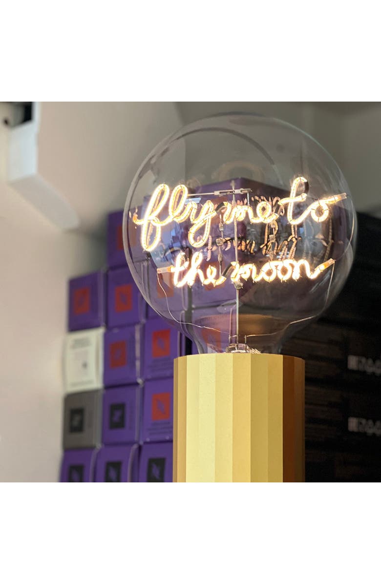 MITB Fly Me To The Moon Portable Table Lamp, Alternate, color, Gold