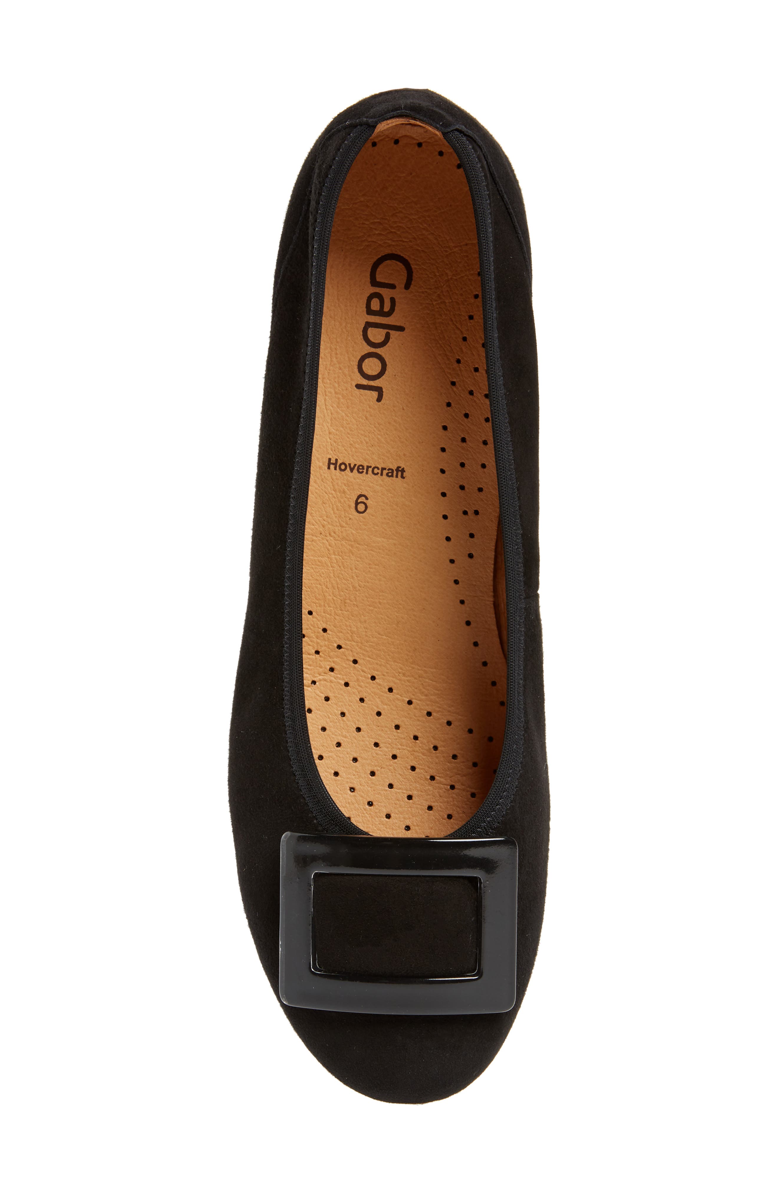 Gabor Buckle Ballet Flat, Alternate, color, 