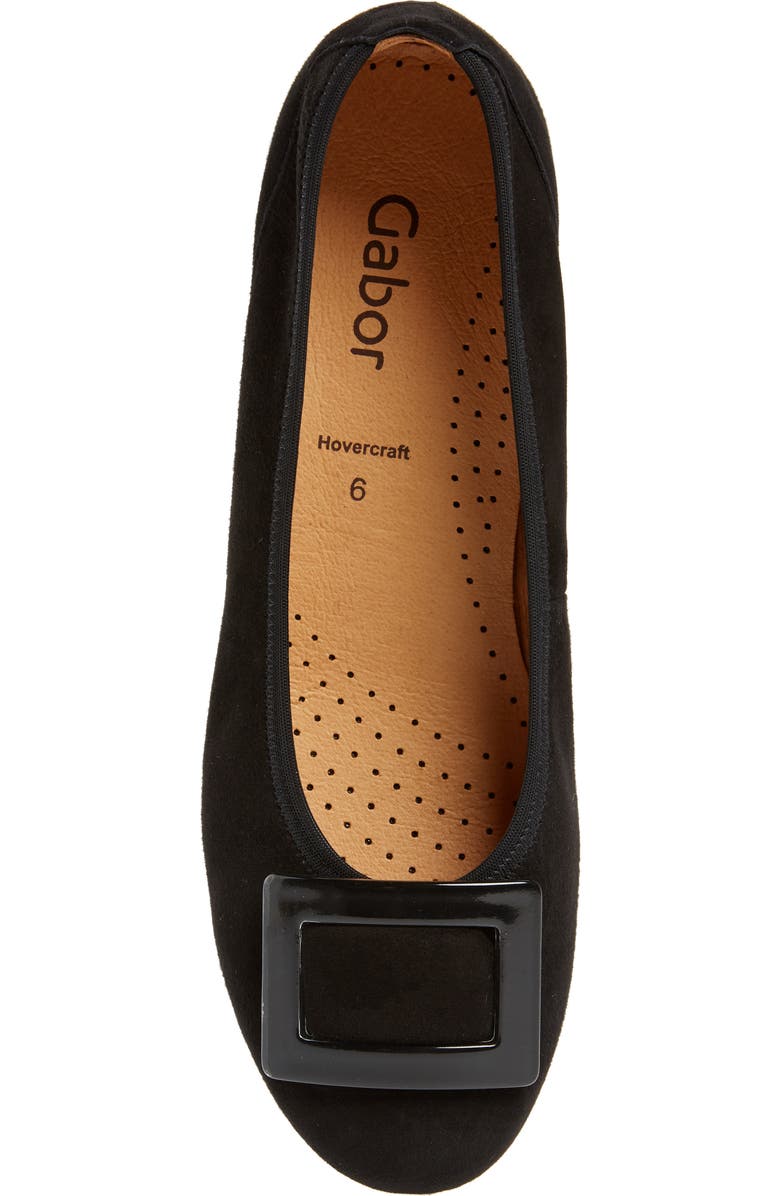 Gabor Buckle Ballet Flat, Alternate, color,