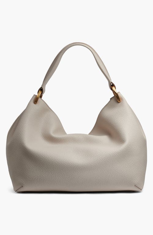 Donna Karan Glenwood Leather Shoulder With Tassel Detail