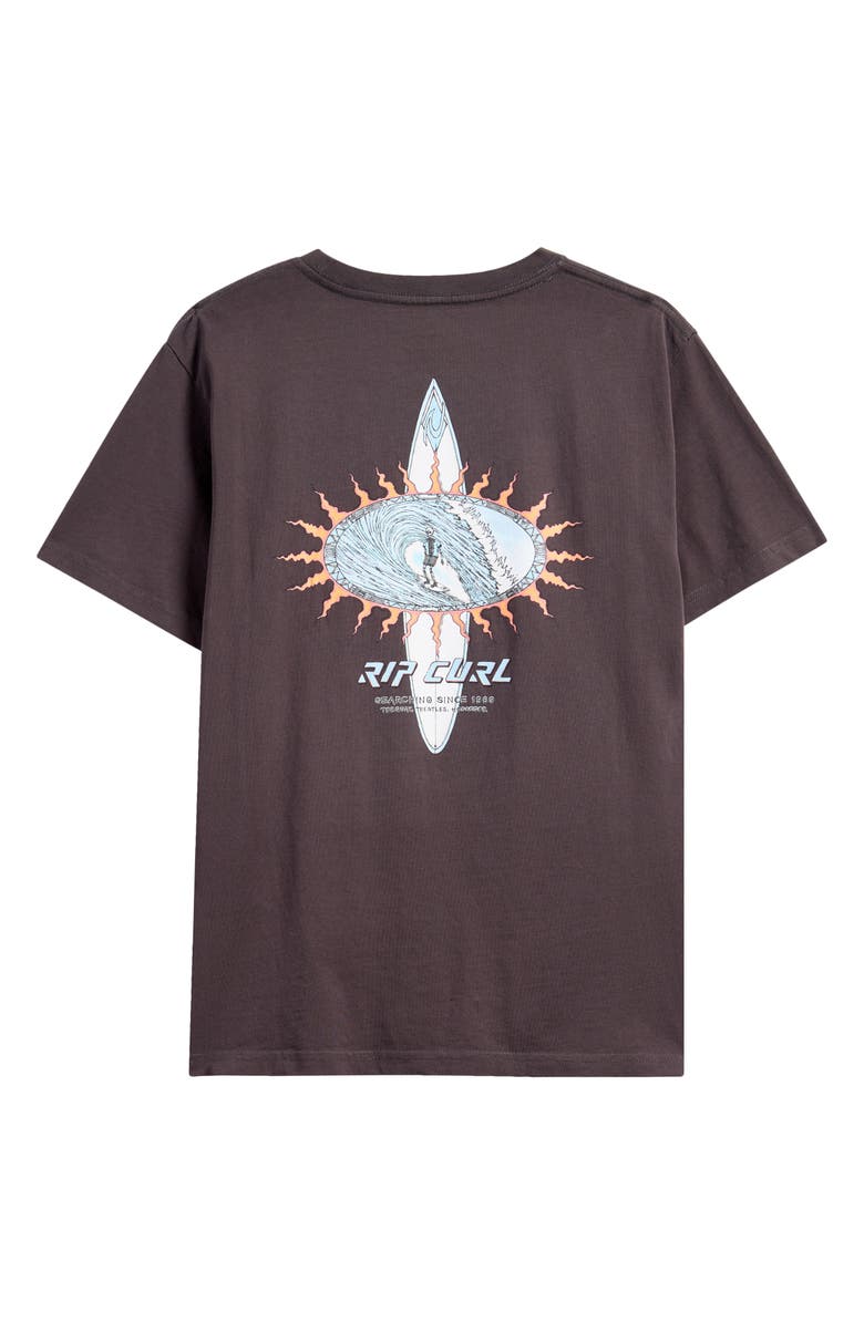 Rip Curl Kids' Raw Energy Skull Cotton T-Shirt, Alternate, color, 