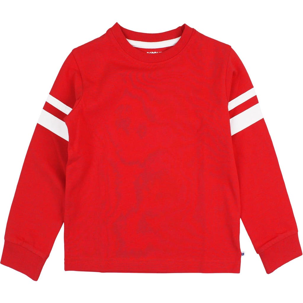 Rufflebutts Boys Racing Stripe Long Sleeve Shirt