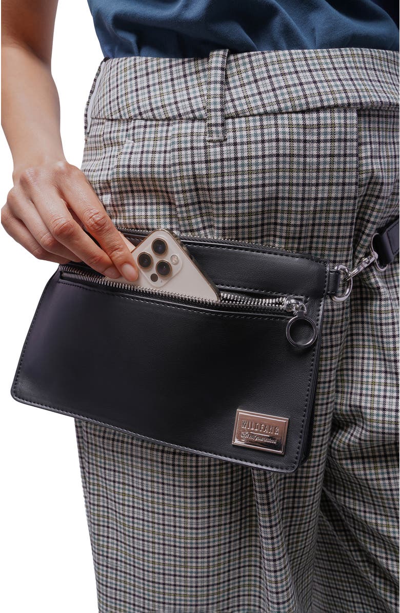 WILDFANG The Everyday Zipper Belt Bag, Alternate, color, Black