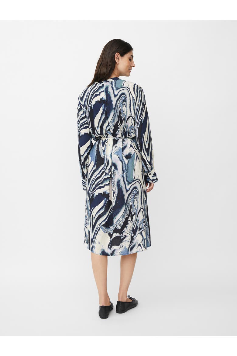 MaNeile Long Sleeve Waist Belt Dress, Alternate, color, WISTERIA