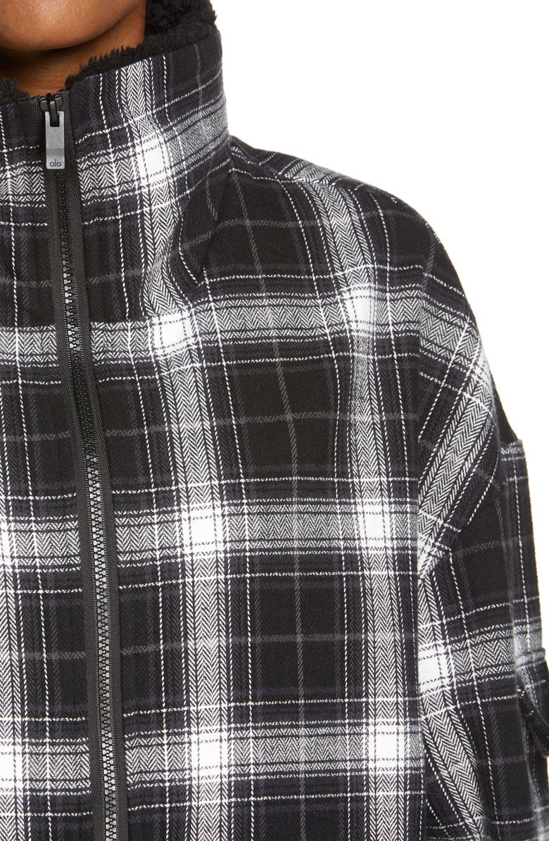 Alo Heritage Plaid Jacket, Alternate, color,