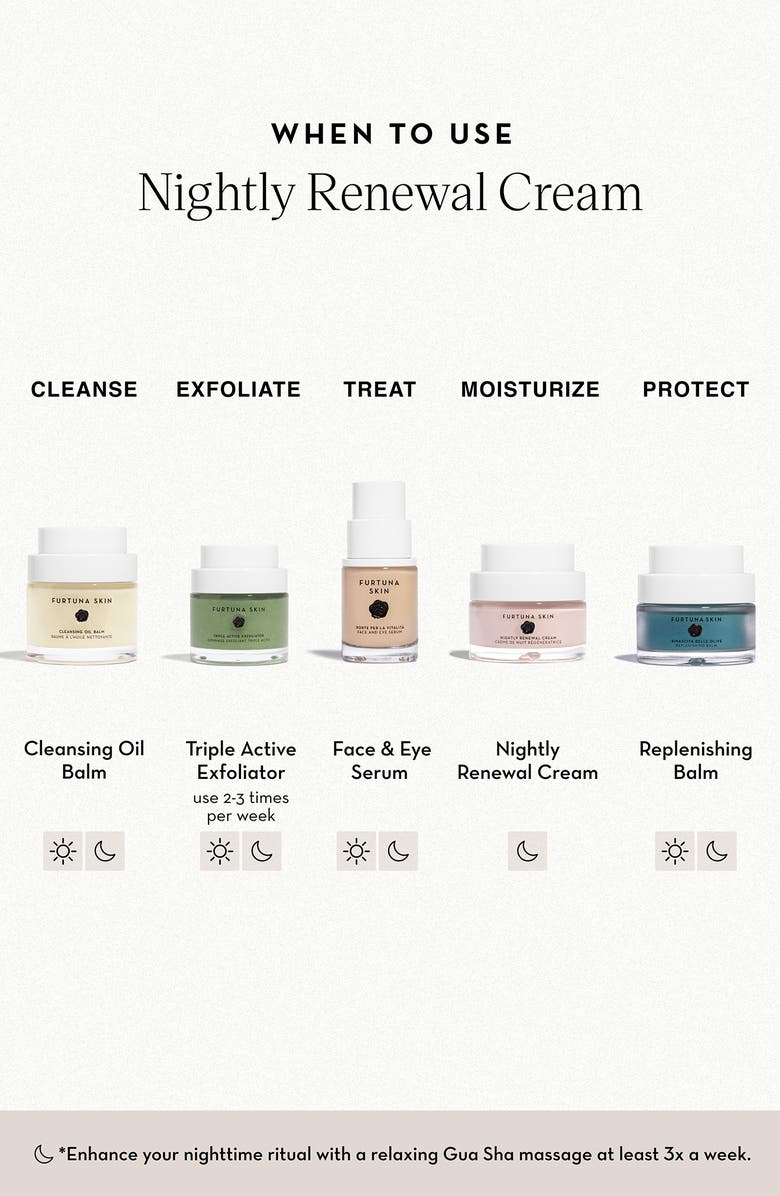 Furtuna Skin Nightly Renewal Cream, Alternate, color, 