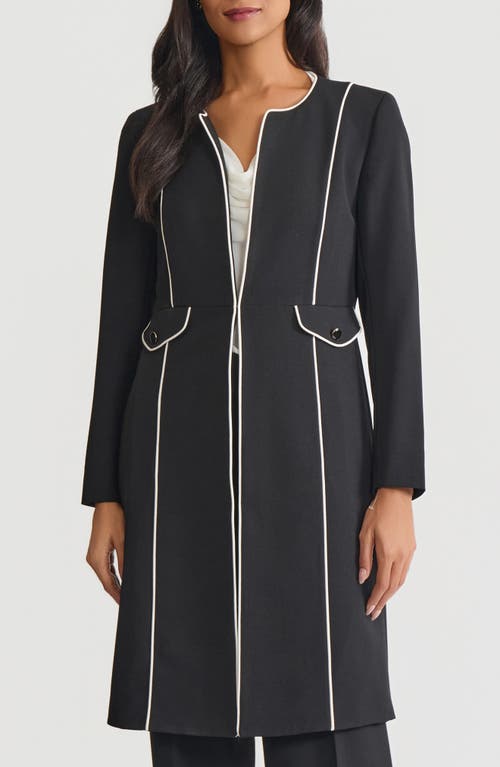 Kasper Corded Topper In Black