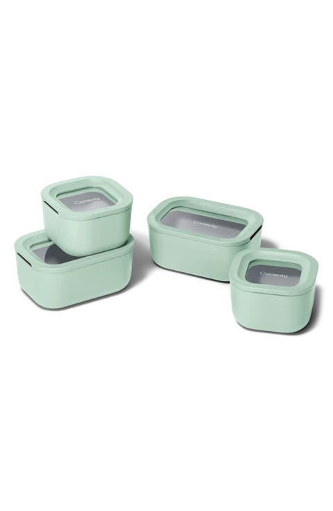 Mini Glass Food Storage 9-Piece Set
