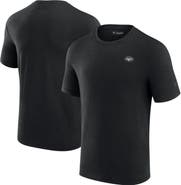 Fanatics Signature Men's Fanatics Signature Black New York Jets Modal Short Sleeve T-Shirt
