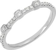 Carrière Jewelry Geo Diamond Band Ring - 0.20ct.