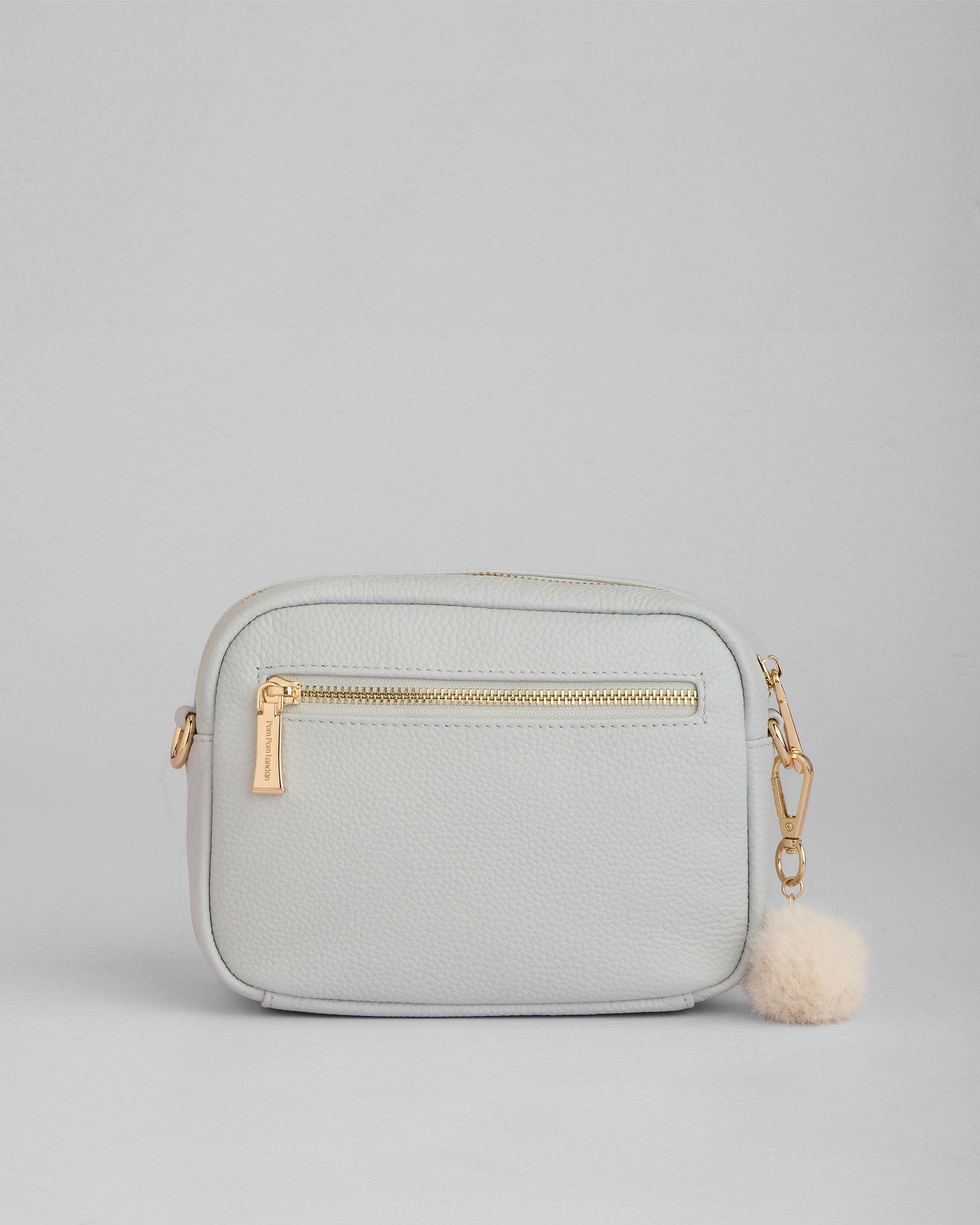 Pom Pom London Original Crossbody Bag, Alternate, color, Salt Grey