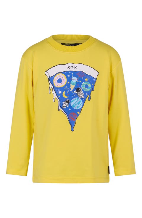 Kids' Christmas T-Rex Long Sleeve Graphic T-Shirt (Toddler, Little Kid & Big Kid)