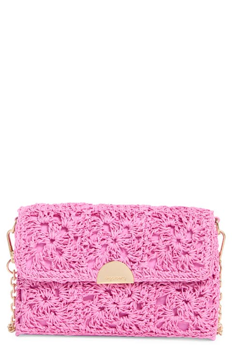 Millie Raffia Shoulder Bag