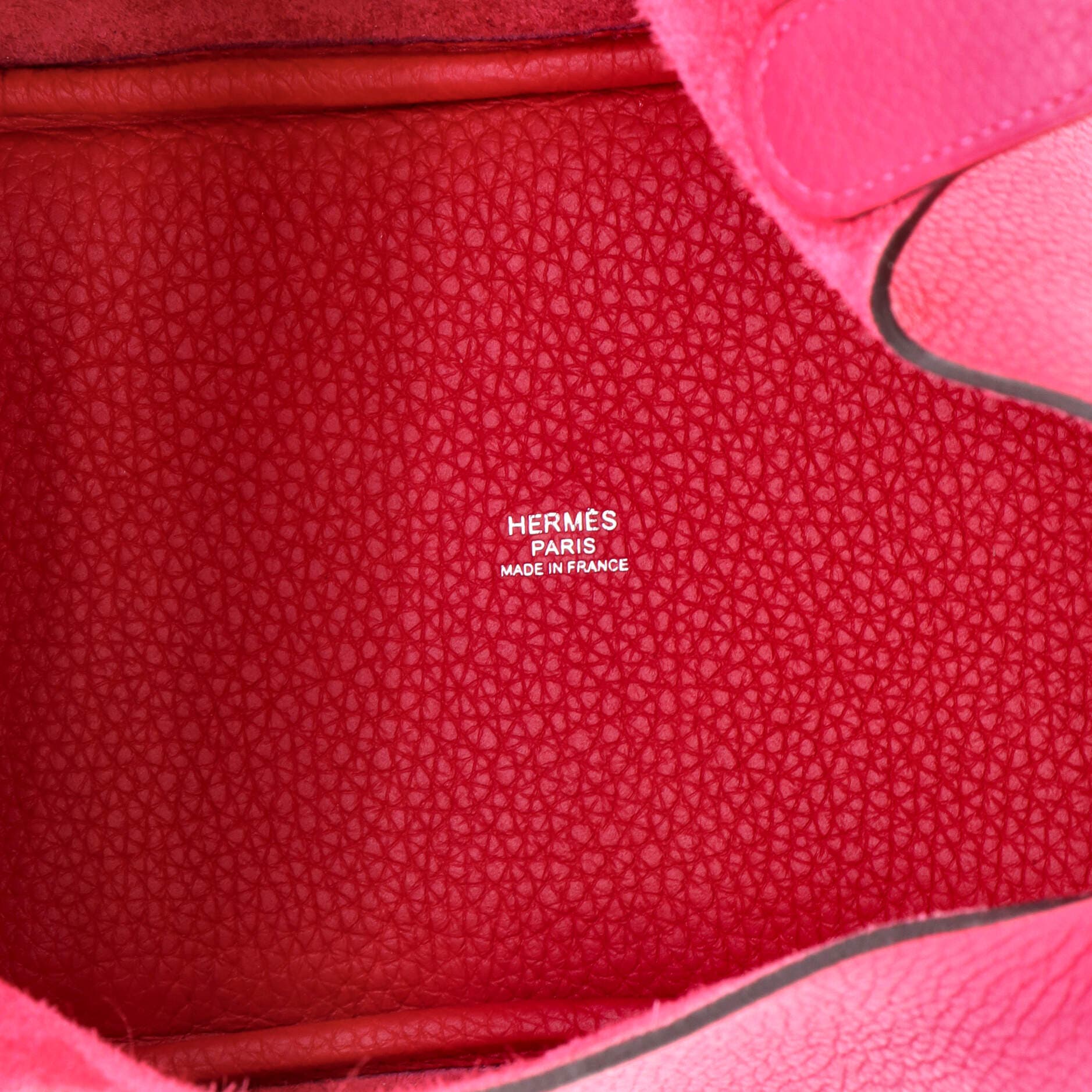 Pre-Owned Hermes Monochrome Picotin Lock Bag Clemence PM, Alternate, color, Rose Mexico