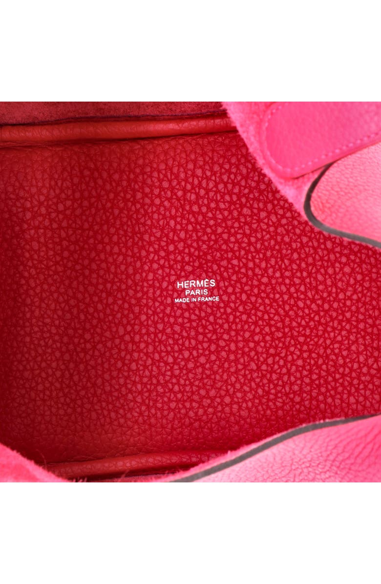 Pre-Owned Hermes Monochrome Picotin Lock Bag Clemence PM, Alternate, color, Rose Mexico