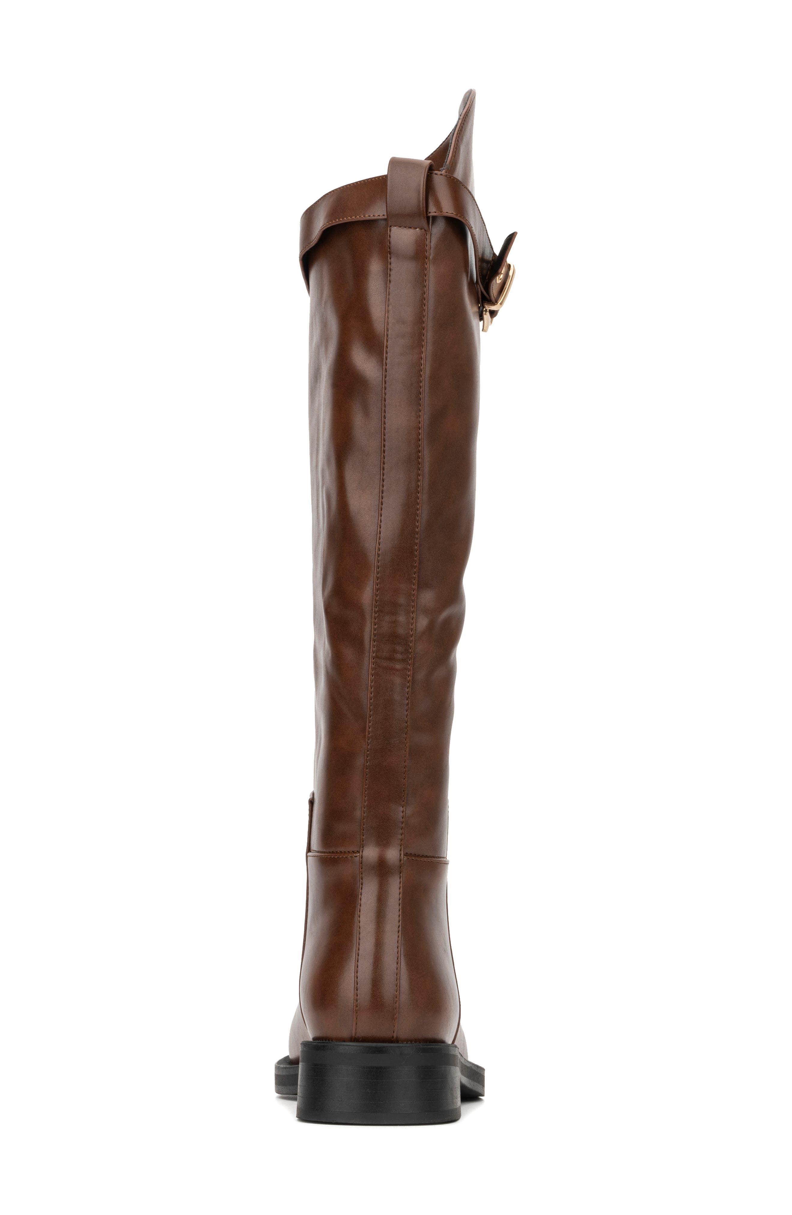 TORGEIS Antonella Buckle Boot, Alternate, color, Brown