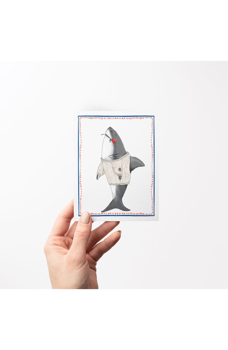 Ramus & Co Love/Valentine's Greeting Card Pack (3ct) "Sharky Love", Alternate, color, Multi-Pack