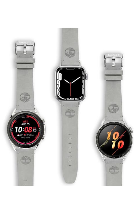 Leather 22mm Smart Watch Watchband