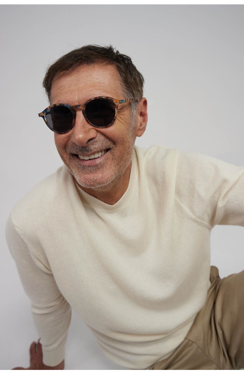 IZIPIZI #D 48mm Pantos Reading Sunglasses, Alternate, color, Blue Tortoise