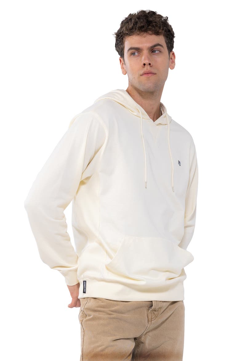 Pullover Hooded Sweatshirt, Alternate, color, Off-White