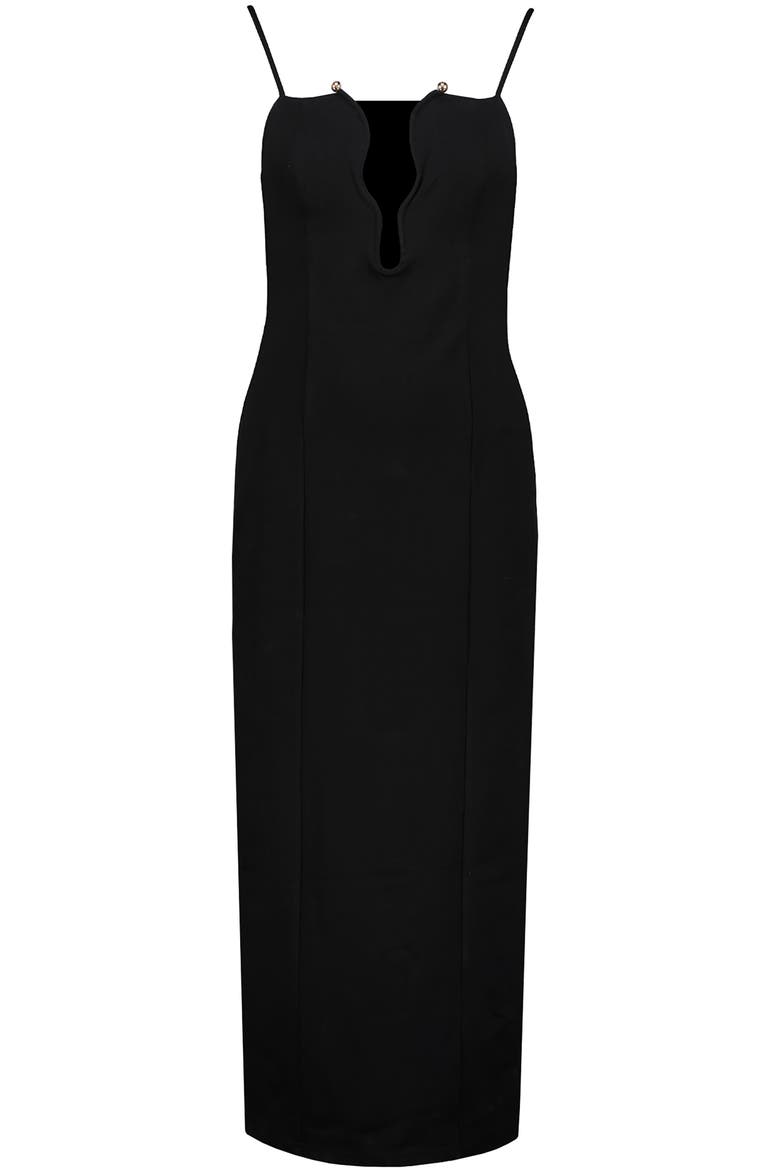 Gigi Ponte Dress, Alternate, color, Black
