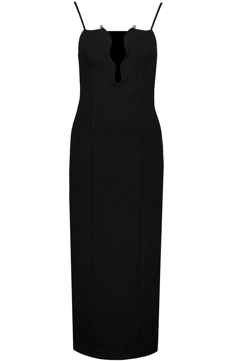 Bishop + Young Gigi Ponte Dress, Alternate, color, Black