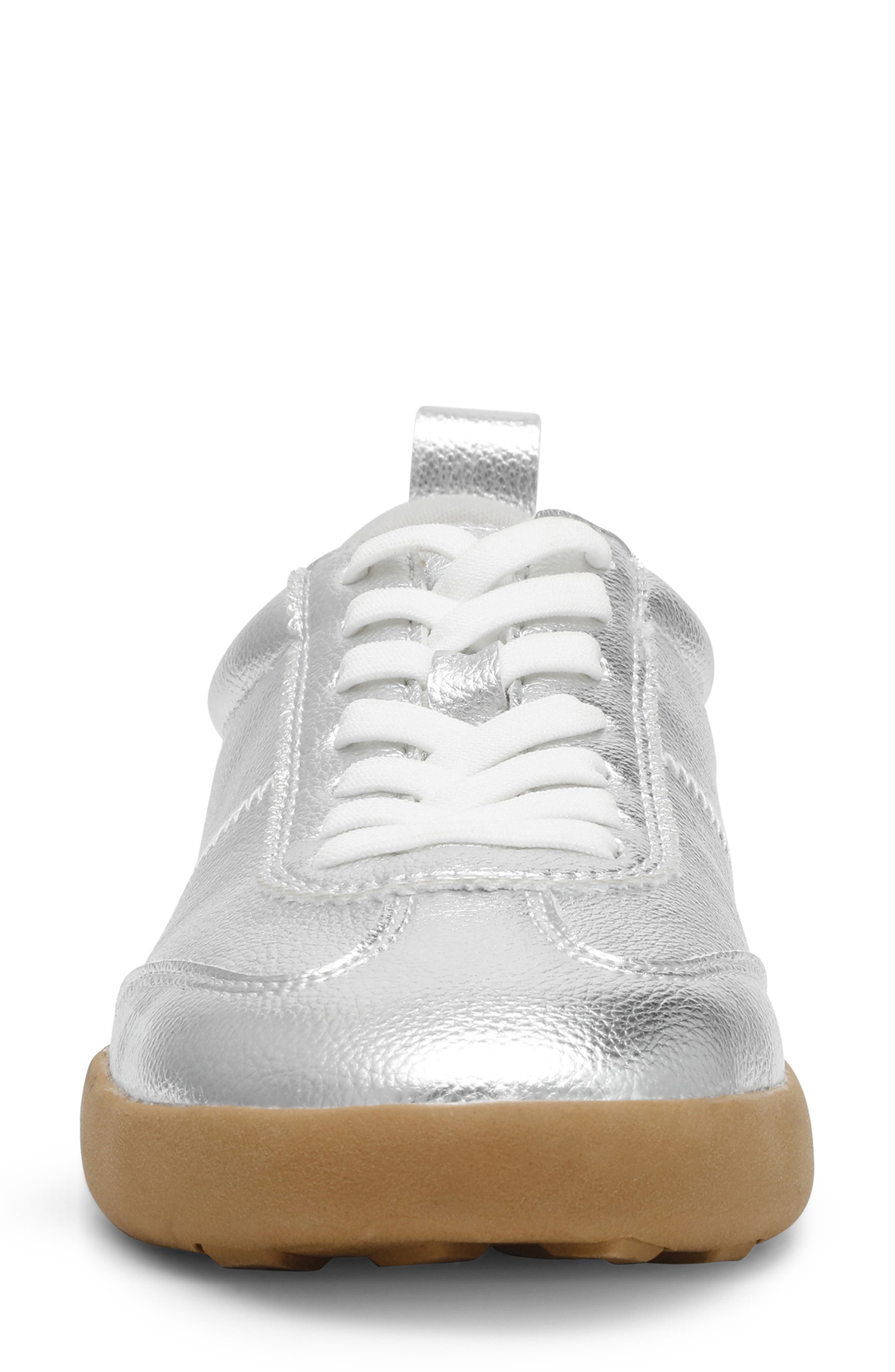 Anne Klein Westside Sneaker, Alternate, color, Silver