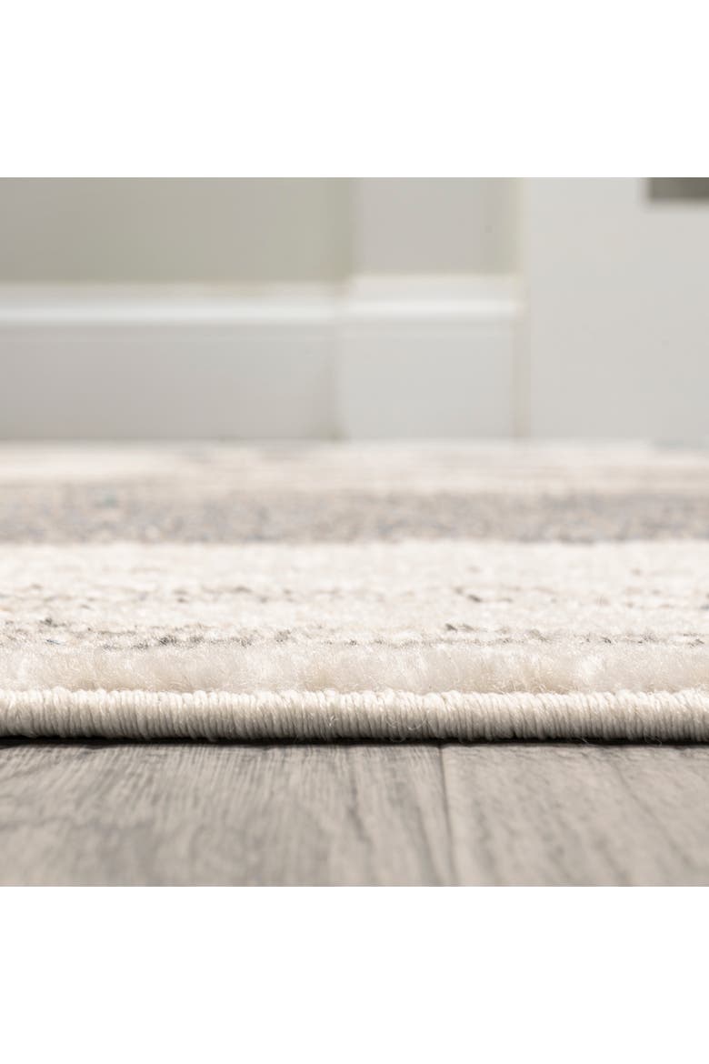 Marmo Abstract Marbled Modern Area Rug, Alternate, color, Gray/Cream