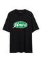 Oval Cotton Logo Graphic T-Shirt