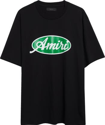 Oval Cotton Logo Graphic T-Shirt