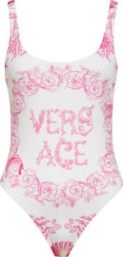 Versace Underwater Barocco One-Piece Swimsuit