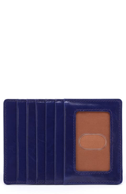 Euro Slide Leather Credit Card Case