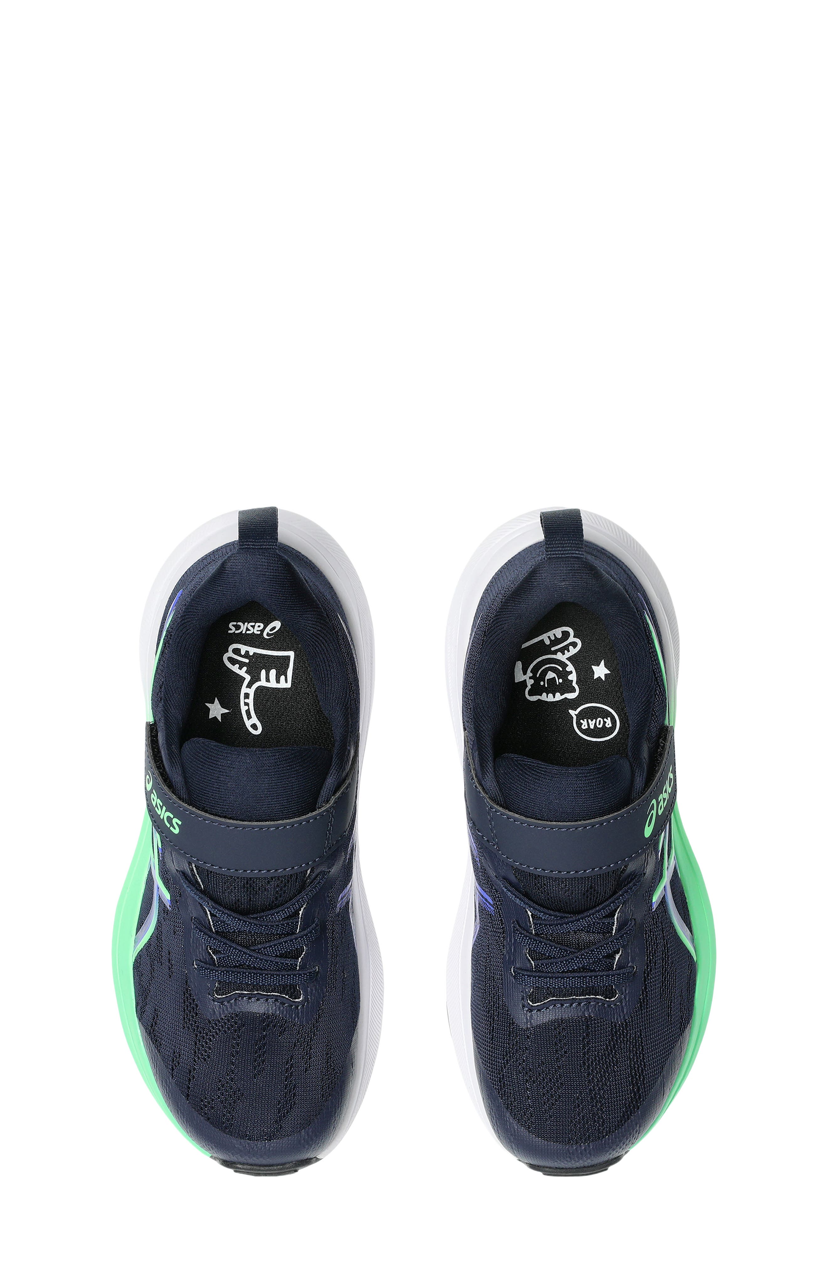 ASICS<sup>®</sup> Kids' GT-1000 13 Running Sneaker, Alternate, color, Midnight/ Vital Green