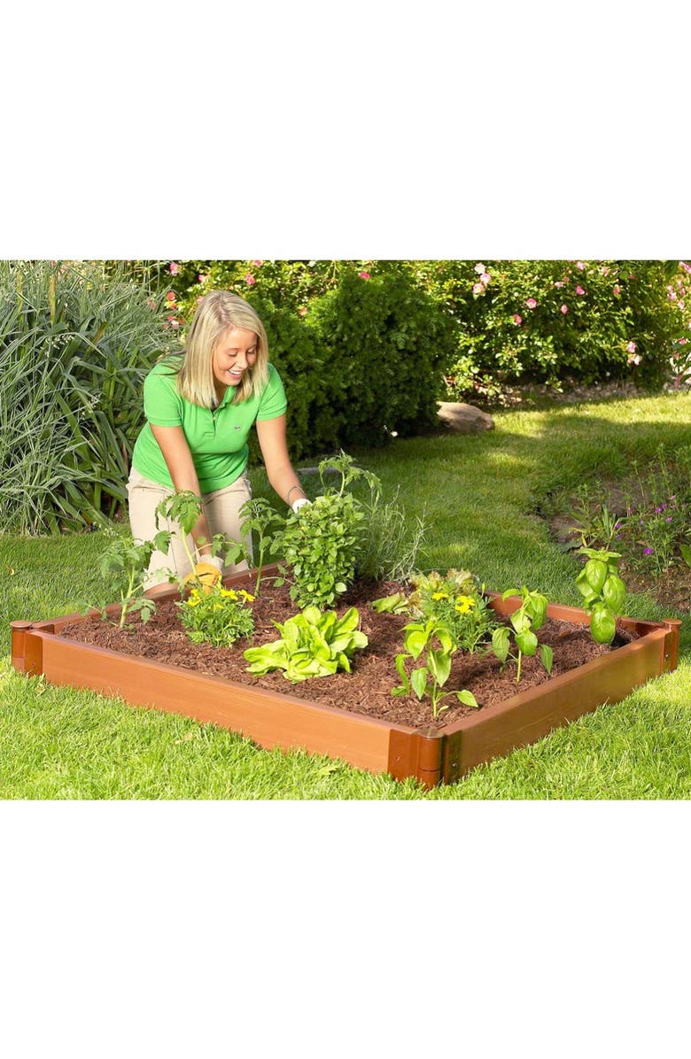 Kaplan Early Learning Company Raised Garden Kit, Alternate, color, Beige