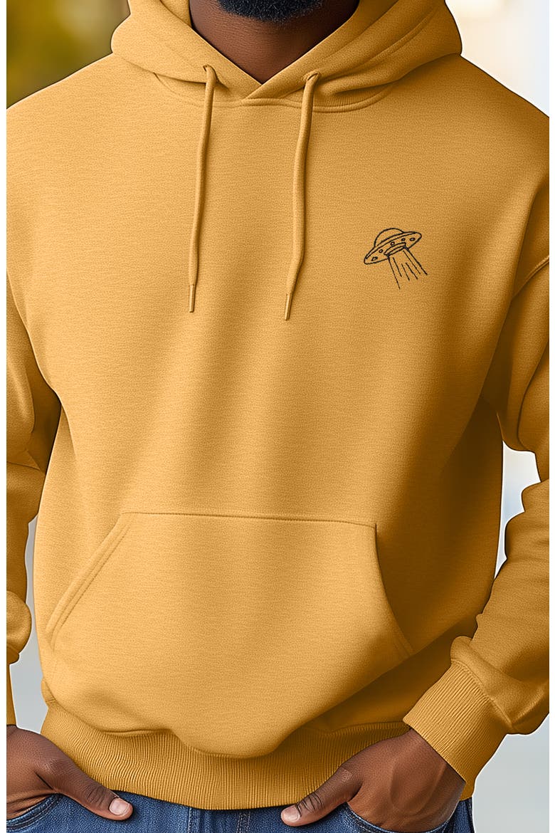 UFO Hoodie, Alternate, color, Gold