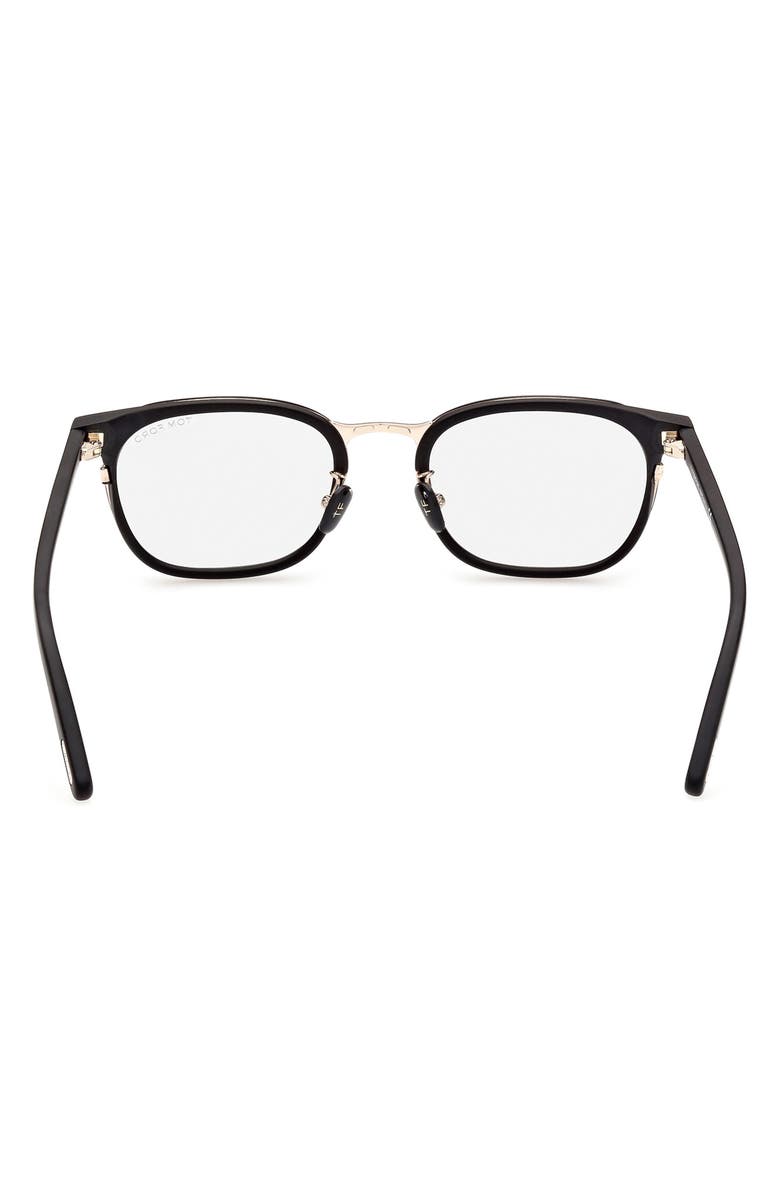 TOM FORD 52mm Round Optical Frames, Alternate, color,