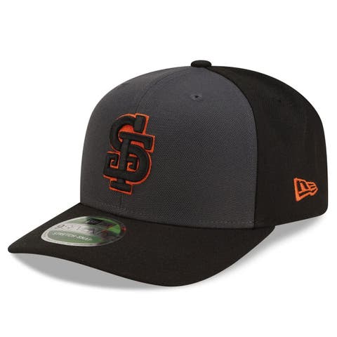 Men's New Era  Gray/Black San Francisco Giants Player Replica Alternate 9SEVENTY Adjustable Hat