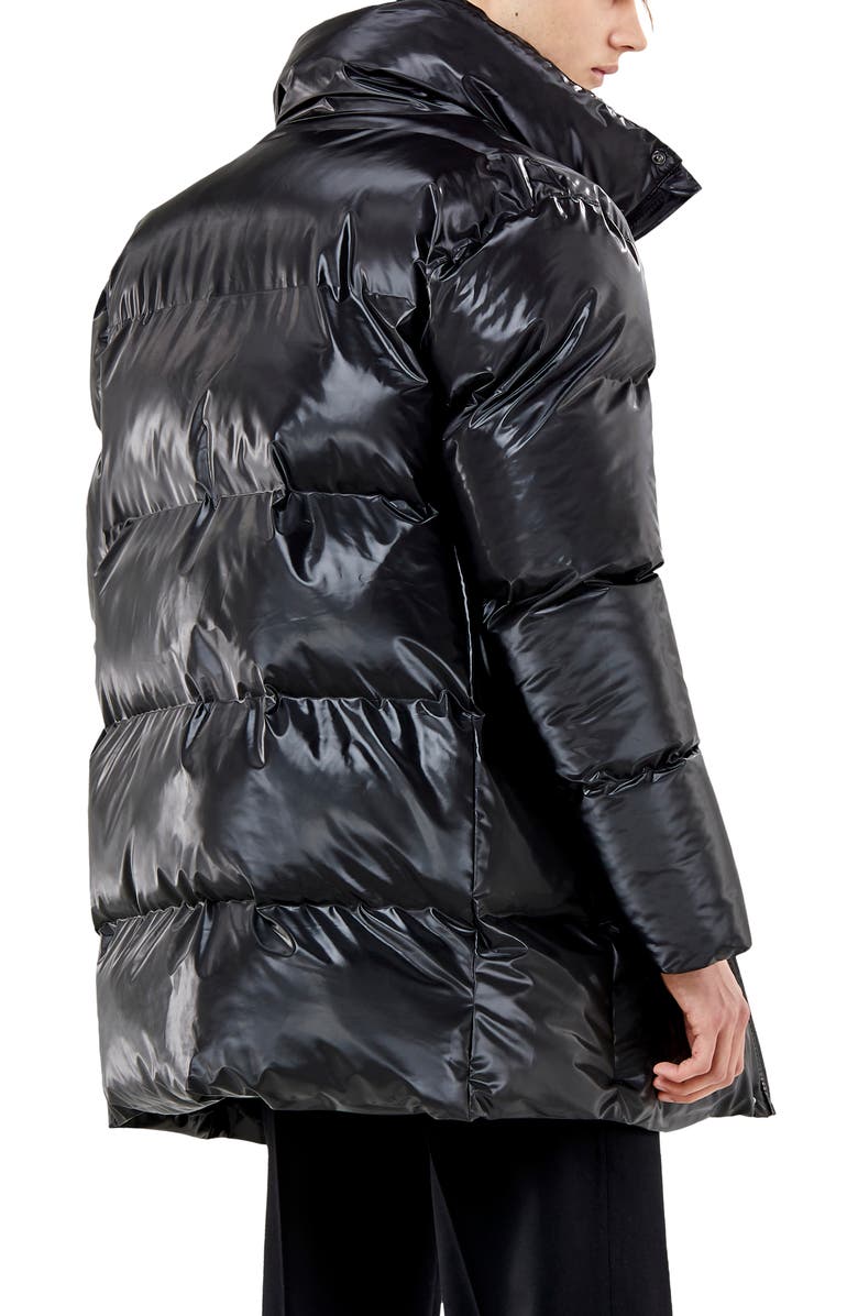 Rains Waterproof Puffer Coat, Alternate, color, 