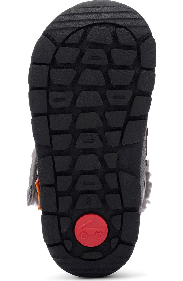 See Kai Run Kids' Gilman Waterproof Snow Boot, Alternate, color, Gray/ Orange