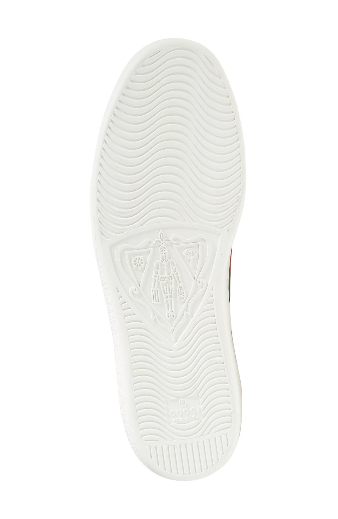 Gucci New Ace Sneaker, Alternate, color, 