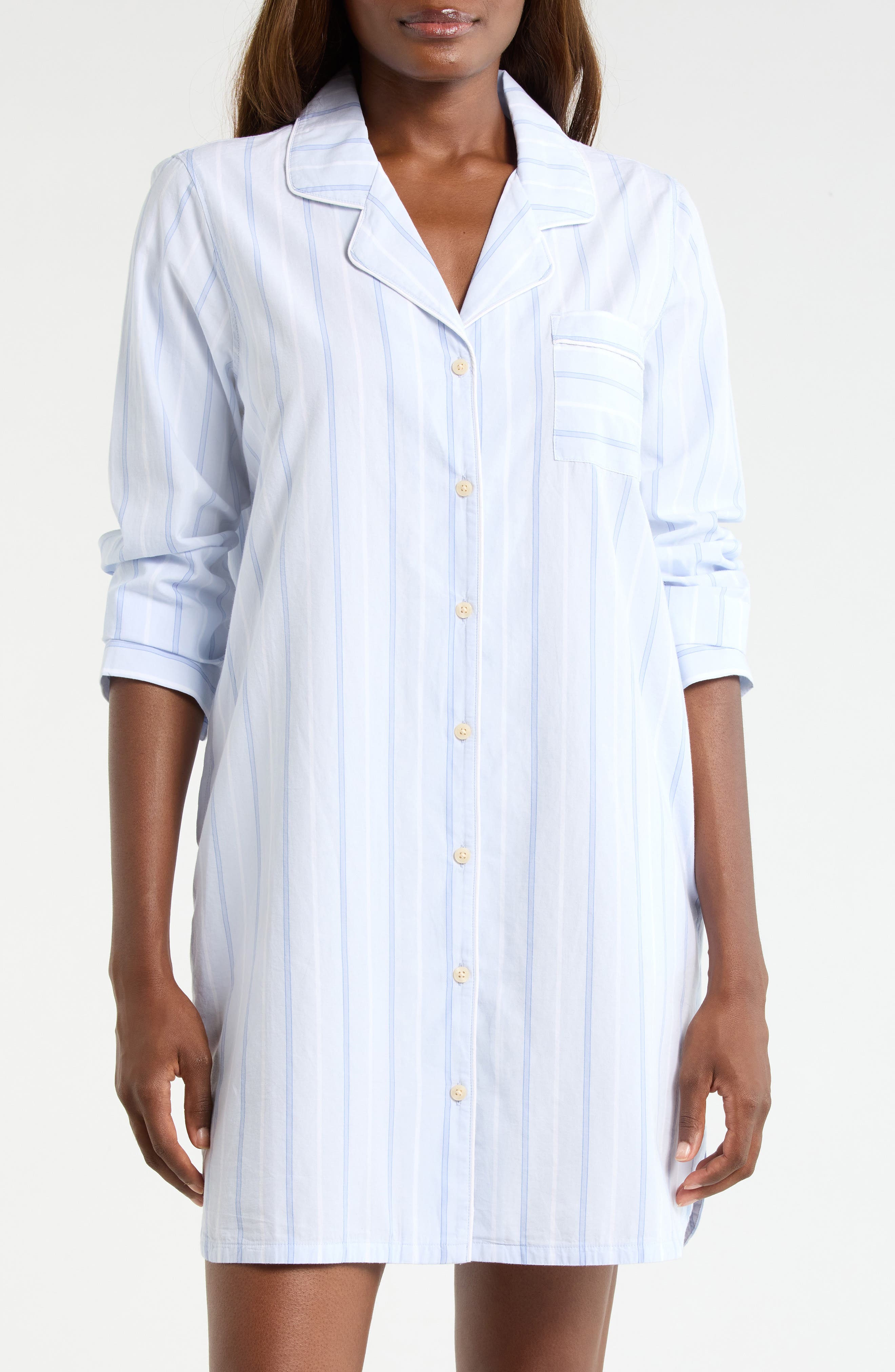 selected BLUE PARKER STRIPE