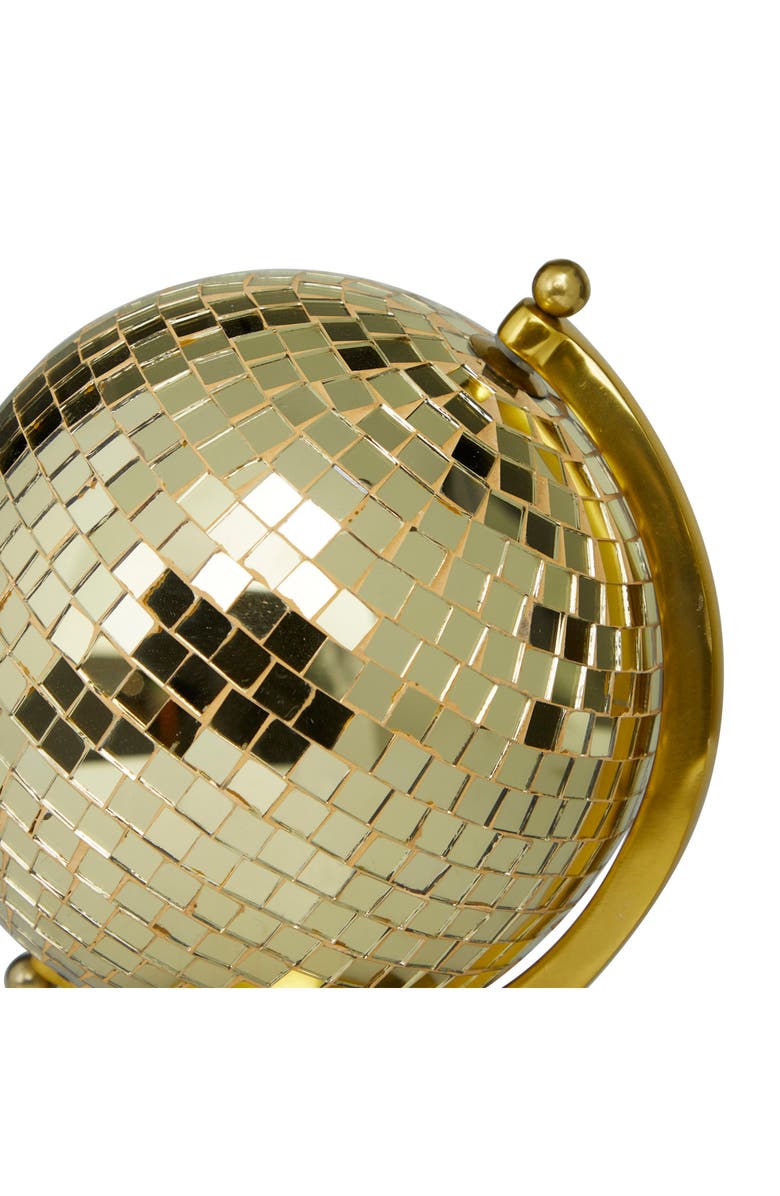 Novogratz Gold Stainless Steel Globe, Alternate, color, 