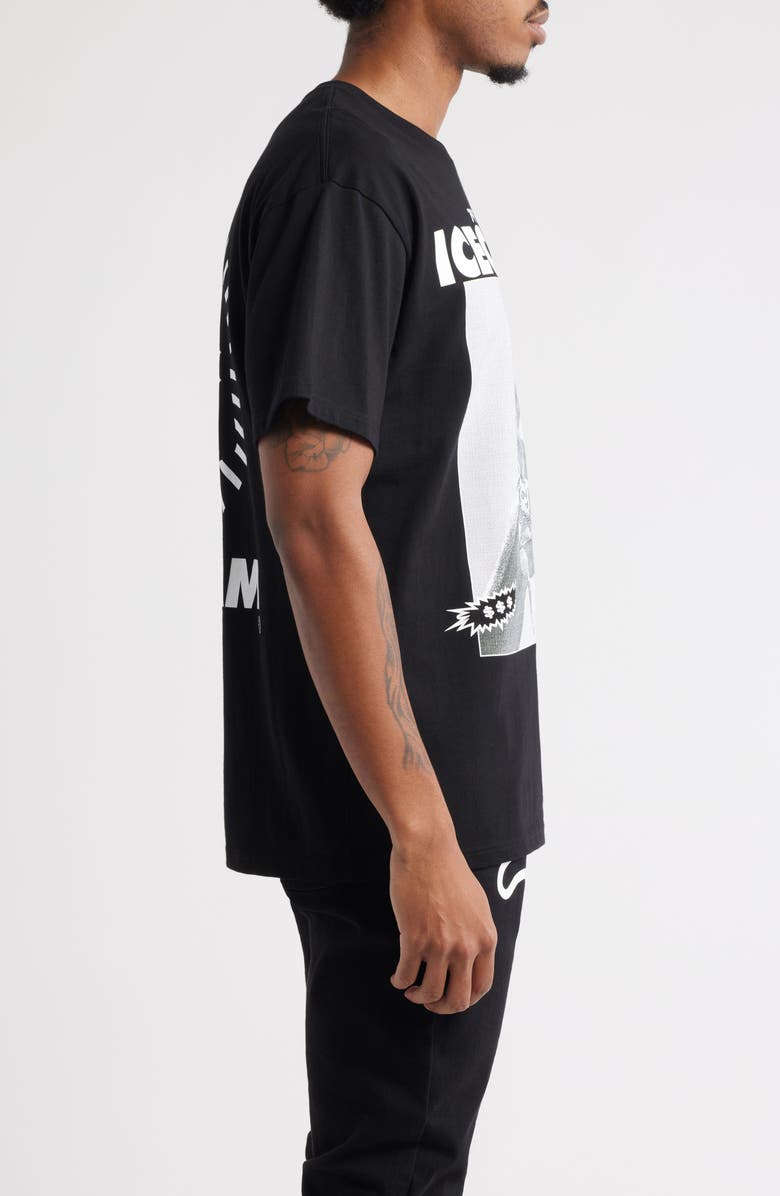 ICECREAM Sip Cotton Graphic T-Shirt, Alternate, color, Black