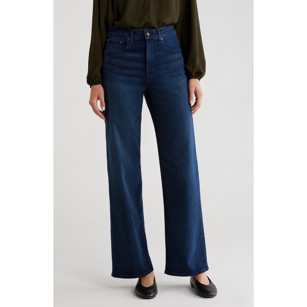 Madewell The Perfect Vintage Wide Leg Jeans In Multi
