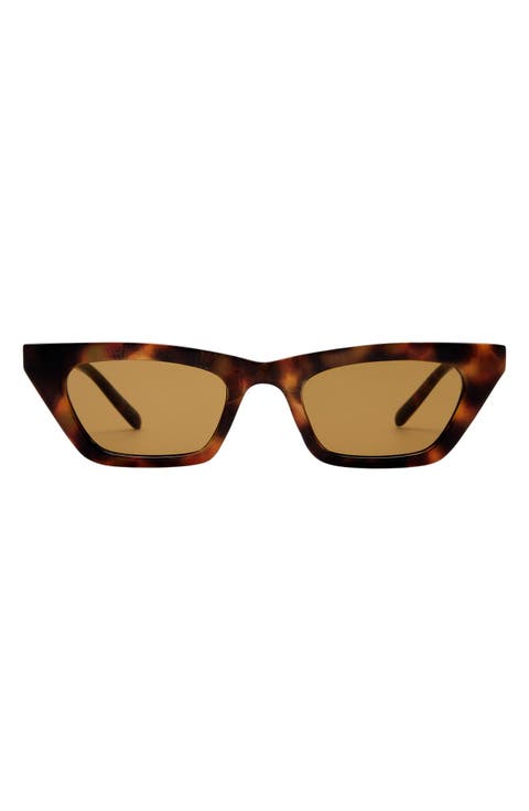 Polaris 49mm Small Cat Eye Sunglasses
